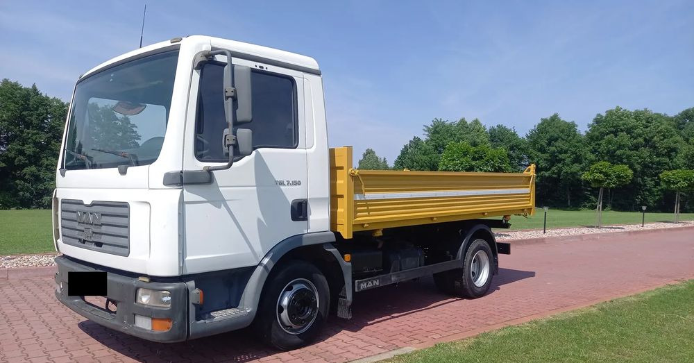 MAN TGL 7 150 - Tippbil lastbil: bild 3 MAN TGL 7 150 - Tippbil lastbil: bild 3