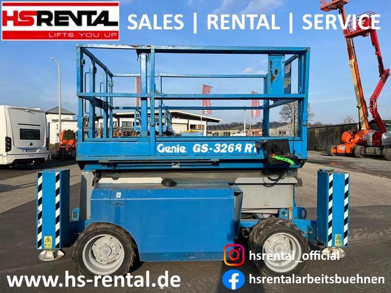Genie GS3268 RT diesel 4x4 12m (1480) - Saxlift: bild 1 Genie GS3268 RT diesel 4x4 12m (1480) - Saxlift: bild 1