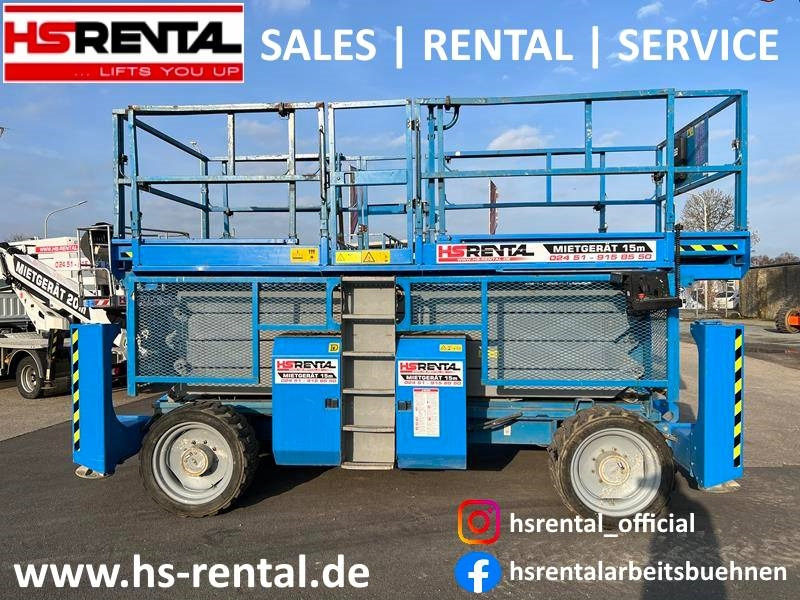 Genie GS4390 RT diesel 4x4 15m (1541) - Saxlift: bild 1 Genie GS4390 RT diesel 4x4 15m (1541) - Saxlift: bild 1