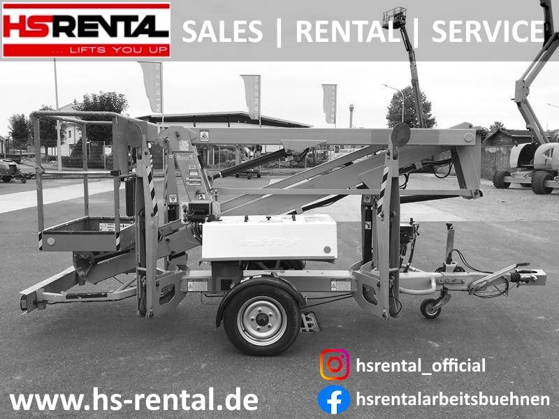 Niftylift 120TET elektro 12m Traction-Mover (1803) - Släpvagnslift: bild 1 Niftylift 120TET elektro 12m Traction-Mover (1803) - Släpvagnslift: bild 1
