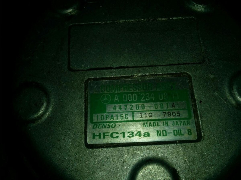 A/C kompressor Mercedes-Benz 906 HFC 134A. FK40. FK-30. FK50: bild 17 A/C kompressor Mercedes-Benz 906 HFC 134A. FK40. FK-30. FK50: bild 17