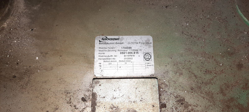 Modine -Teinr - Oljekylare: bild 3 Modine -Teinr - Oljekylare: bild 3