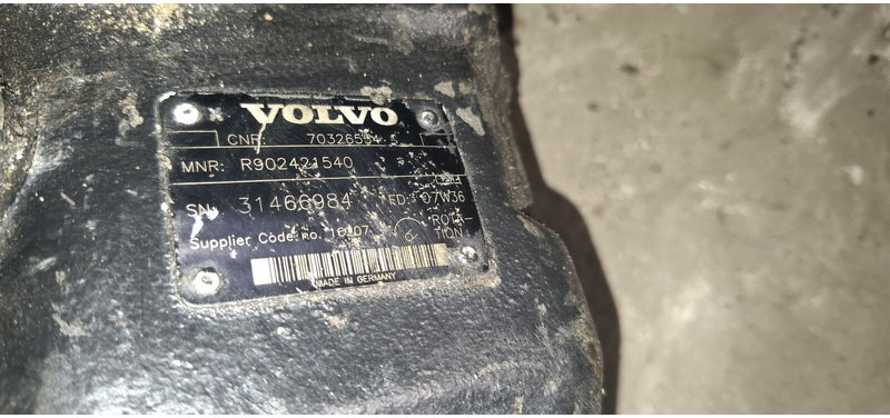 Volvo R902559690/ . R902421540 - Hydraulpump: bild 2 Volvo R902559690/ . R902421540 - Hydraulpump: bild 2