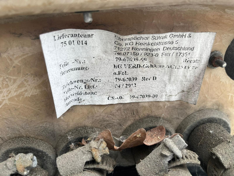 Volvo b12 - A/C reservdel: bild 4 Volvo b12 - A/C reservdel: bild 4