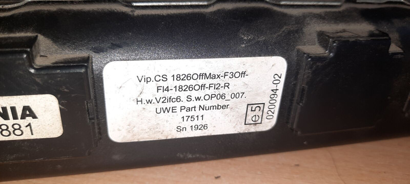 Kontrollenhet Volvo климат контроль Termo King. UWE. VIP2000: bild 9