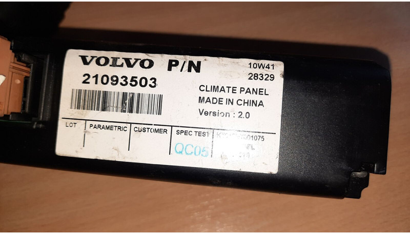 Kontrollenhet Volvo климат контроль Termo King. UWE. VIP2000: bild 14