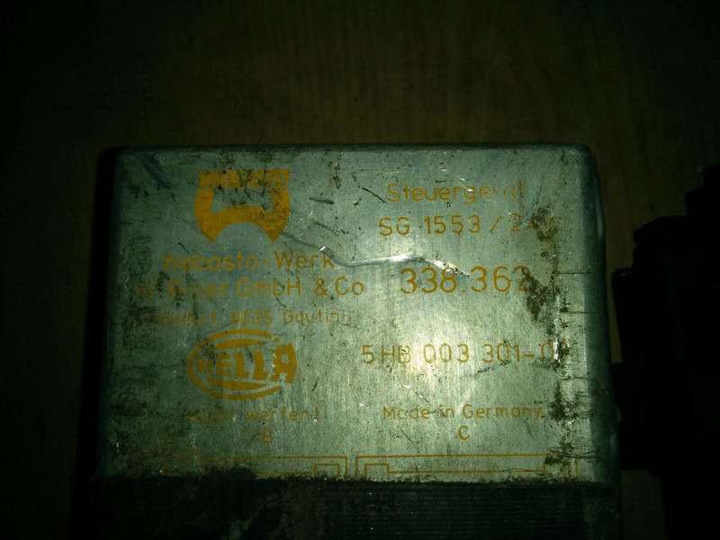 Webasto 4460550520 - Kontrollenhet: bild 4 Webasto 4460550520 - Kontrollenhet: bild 4