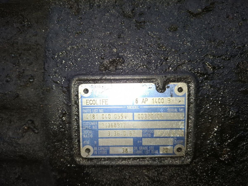 ZF 6AP1400B 4181040055 - Växellåda: bild 3 ZF 6AP1400B 4181040055 - Växellåda: bild 3