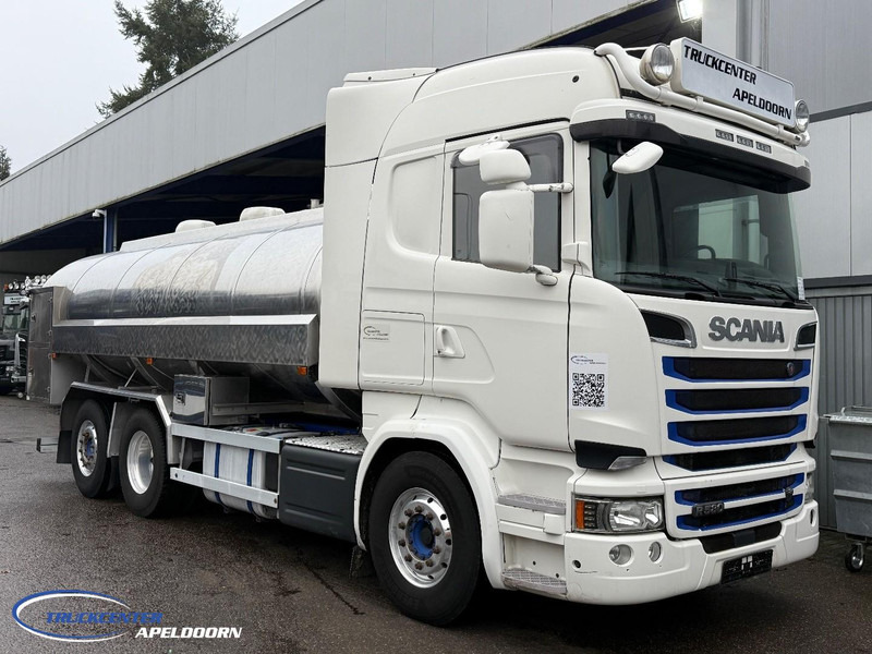 Scania R580 V8 Retarder, Stuuras, 15000 Liter roestvrijstalen tank - Tankbil: bild 1 Scania R580 V8 Retarder, Stuuras, 15000 Liter roestvrijstalen tank - Tankbil: bild 1