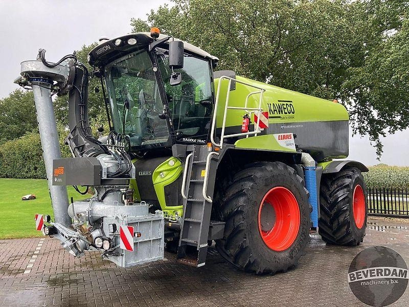 Claas Xerion 4200 & Kaweco Saddle Trac 16m3 - Gödseltunna: bild 2 Claas Xerion 4200 & Kaweco Saddle Trac 16m3 - Gödseltunna: bild 2