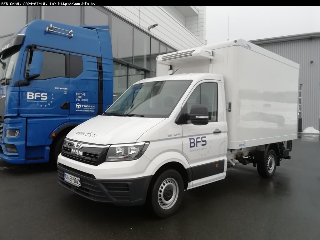 MAN TGE 3.140 4x2 F SB Kühlkoffer, FD mit LBW, Therm - Kylbil: bild 1 MAN TGE 3.140 4x2 F SB Kühlkoffer, FD mit LBW, Therm - Kylbil: bild 1