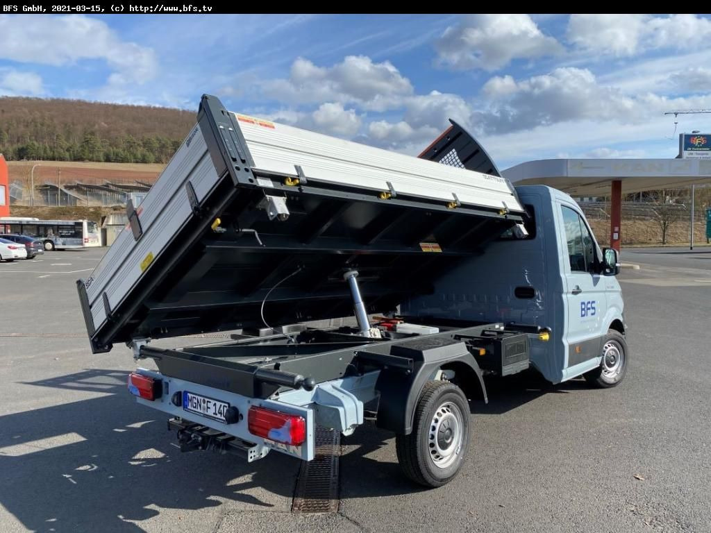 MAN TGE 3.180 4x2 F SB Dreiseitenkipper - Transportbil med tippflak: bild 3 MAN TGE 3.180 4x2 F SB Dreiseitenkipper - Transportbil med tippflak: bild 3