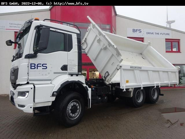 MAN TGS (TG3) 33.470 6x6 H BL 6x6H, Anh.-kipphydraul - Tippbil lastbil: bild 2 MAN TGS (TG3) 33.470 6x6 H BL 6x6H, Anh.-kipphydraul - Tippbil lastbil: bild 2