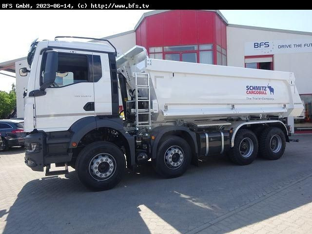 MAN TGS (TG3) 35.470 8x4 BB CH Hinterkipper Stahl H - Liftdumper lastbil: bild 2 MAN TGS (TG3) 35.470 8x4 BB CH Hinterkipper Stahl H - Liftdumper lastbil: bild 2
