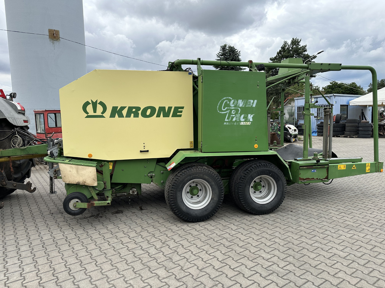 Krone COMBI PACK 1500 V MC - Rundbalspress: bild 3 Krone COMBI PACK 1500 V MC - Rundbalspress: bild 3