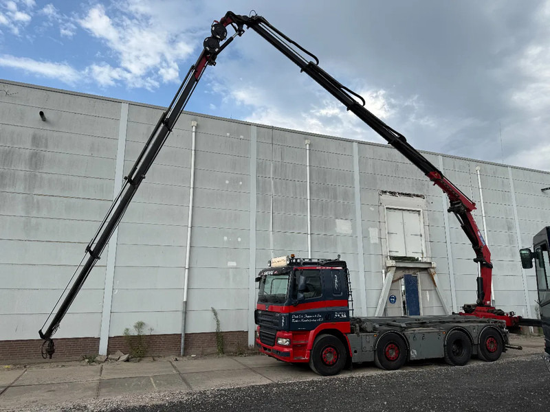 DAF CF 85.460 8X2 + YEAR 2016 HMF CRANE 2620-K4 + FLYJIB + WINCH + REMOTE - Lastbil med kabelsystem, Kranbil: bild 5 DAF CF 85.460 8X2 + YEAR 2016 HMF CRANE 2620-K4 + FLYJIB + WINCH + REMOTE - Lastbil med kabelsystem, Kranbil: bild 5