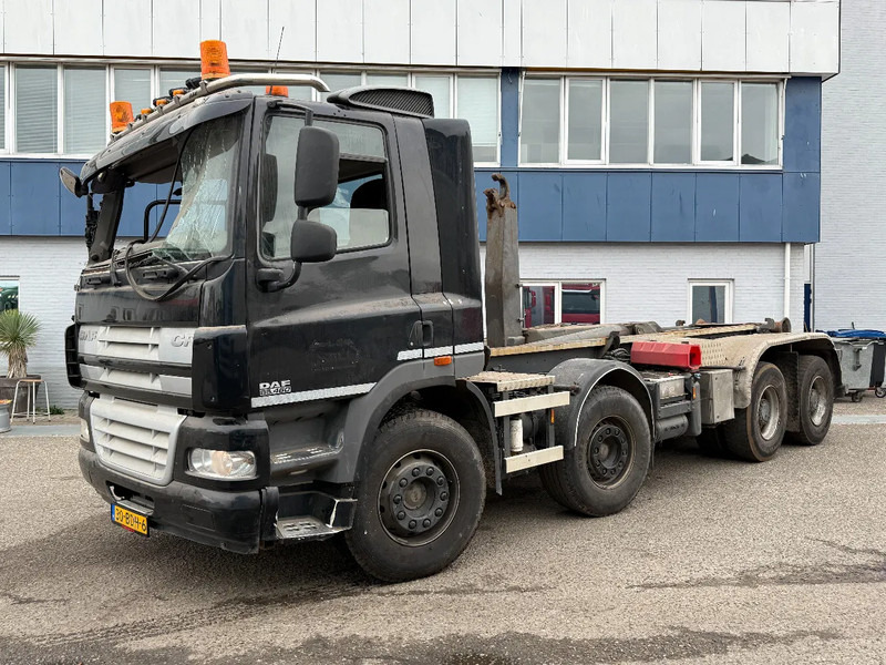 DAF CF 85.460 8X4 EURO 5 - FULL STEEL SUSP. - MANUAL GEAR - BIG AXLES + VDL HOOKLIFT - Lastväxlare lastbil: bild 1 DAF CF 85.460 8X4 EURO 5 - FULL STEEL SUSP. - MANUAL GEAR - BIG AXLES + VDL HOOKLIFT - Lastväxlare lastbil: bild 1