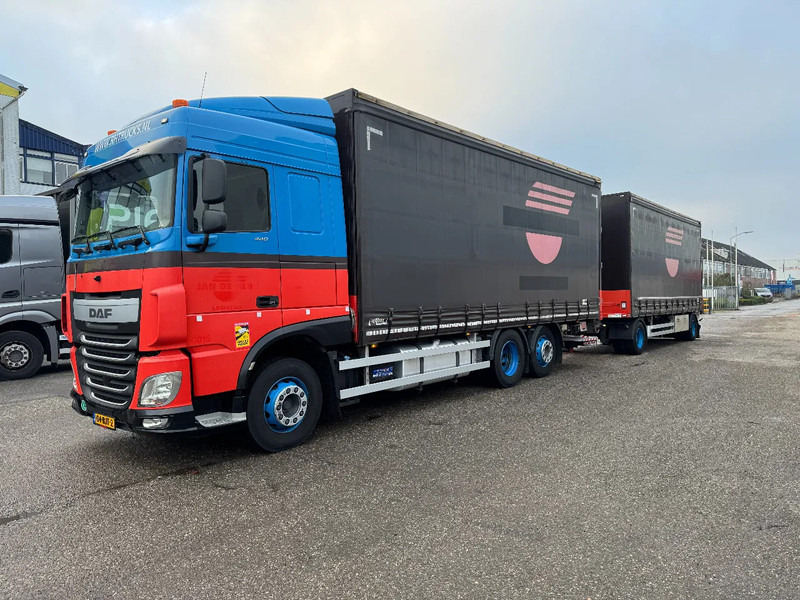 DAF XF 440 6X2 EURO 6 + HERTOGHS HANGER 2X BPW AXLE DHOLLANDIA 3000 KG - Kapellbil: bild 1 DAF XF 440 6X2 EURO 6 + HERTOGHS HANGER 2X BPW AXLE DHOLLANDIA 3000 KG - Kapellbil: bild 1