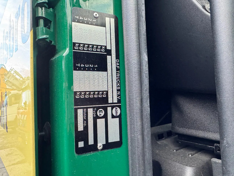 Containerbil/ Växelflak lastbil DAF XF 510 8X2 EURO 6 RETARDER TÜV TILL 08-2026: bild 17