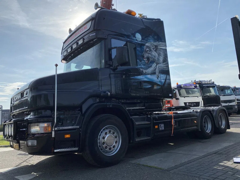 Scania T164-580 V8 6X2 + RETARDER + KIEPHYDRAULIEK - EURO 3 - MANUAL GEAR - Dragbil: bild 5 Scania T164-580 V8 6X2 + RETARDER + KIEPHYDRAULIEK - EURO 3 - MANUAL GEAR - Dragbil: bild 5