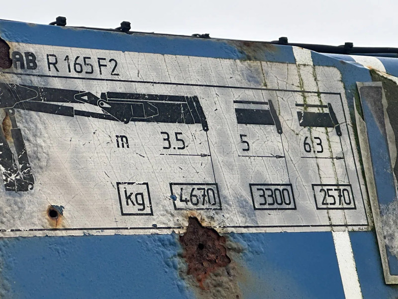 Floor MET HIAB R165-F2, LAATSTE 2 ASSEN GESTUURD - Flaktrailer: bild 3 Floor MET HIAB R165-F2, LAATSTE 2 ASSEN GESTUURD - Flaktrailer: bild 3