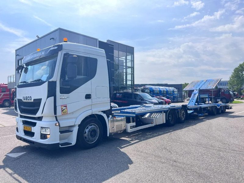Iveco Stralis 460 6X2 EURO 6 + GS MEPPEL - TRUCK-TRANSPORTER - Biltransportbil lastbil: bild 3 Iveco Stralis 460 6X2 EURO 6 + GS MEPPEL - TRUCK-TRANSPORTER - Biltransportbil lastbil: bild 3