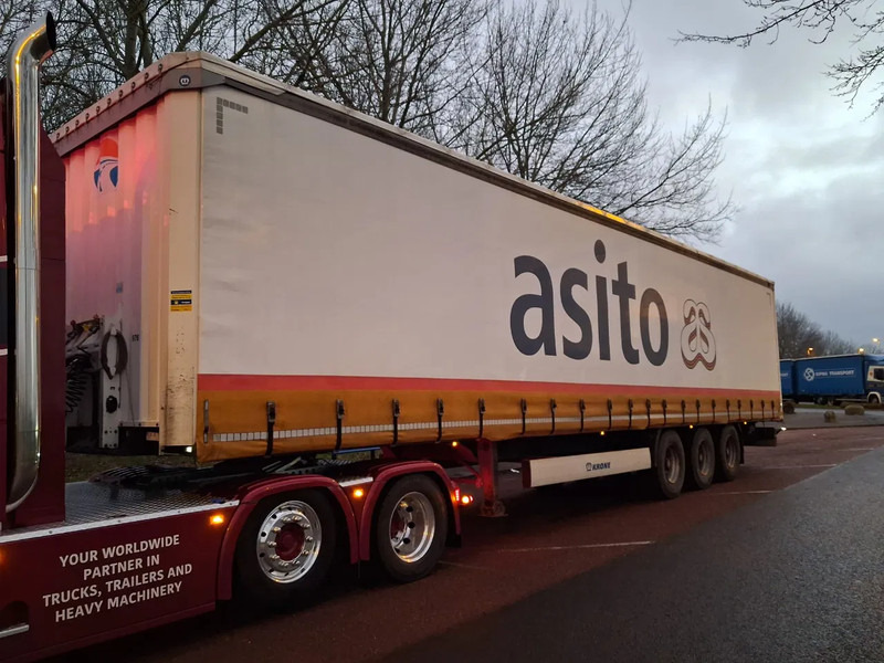 Krone SD - 3 AXLE + ALU BORDEN + SLIDING ROOF - Kapelltrailer: bild 1 Krone SD - 3 AXLE + ALU BORDEN + SLIDING ROOF - Kapelltrailer: bild 1