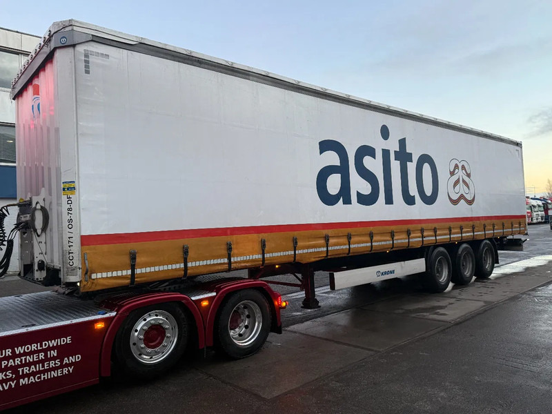Krone WITH ALUMINIUM SIDEBOARDS, BPW AXLES, SLIDING ROOF - Kapelltrailer: bild 1 Krone WITH ALUMINIUM SIDEBOARDS, BPW AXLES, SLIDING ROOF - Kapelltrailer: bild 1