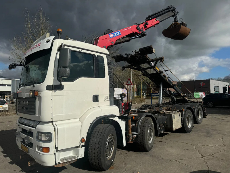 MAN TGA 35.440 8X2 - EURO 4 + HMF 2620K-RC 2018! + REMOTE + HYDRAUTO CABLE LIFT + LIFTING AXLE - Lastbil med kabelsystem, Kranbil: bild 3 MAN TGA 35.440 8X2 - EURO 4 + HMF 2620K-RC 2018! + REMOTE + HYDRAUTO CABLE LIFT + LIFTING AXLE - Lastbil med kabelsystem, Kranbil: bild 3