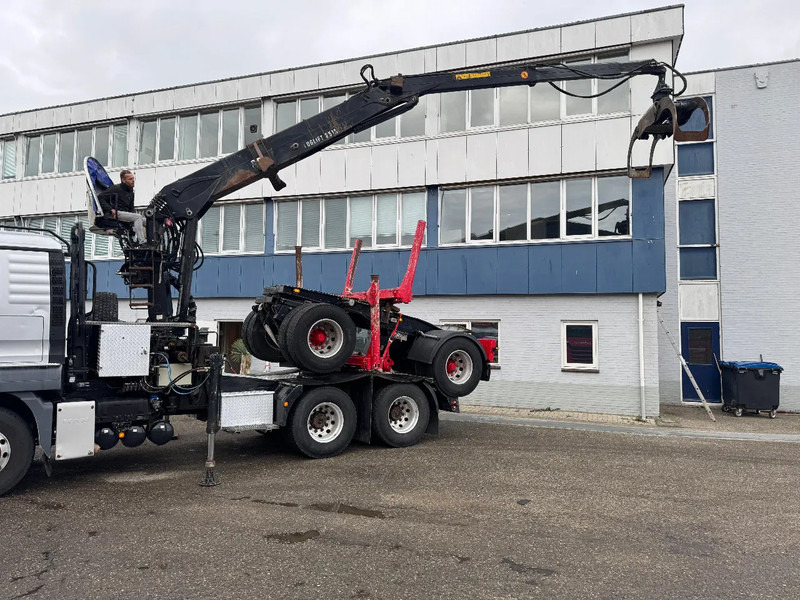 MAN TGS 33.480 6X4 + HIAB 251S.82 + TRAILER 2 AXLE KRAEMER - Timmerbil, Kranbil: bild 5 MAN TGS 33.480 6X4 + HIAB 251S.82 + TRAILER 2 AXLE KRAEMER - Timmerbil, Kranbil: bild 5
