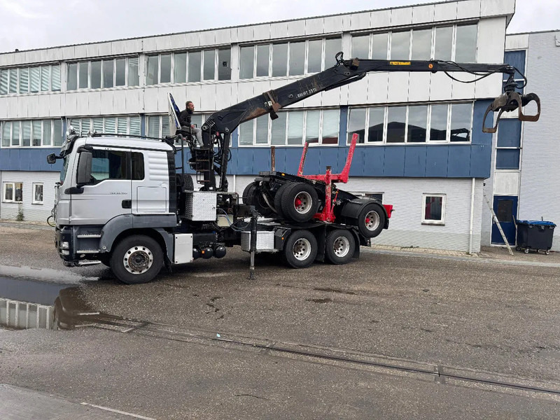 MAN TGS 33.480 6X4 + HIAB 251S.82 + TRAILER 2 AXLE KRAEMER - Kranbil: bild 1 MAN TGS 33.480 6X4 + HIAB 251S.82 + TRAILER 2 AXLE KRAEMER - Kranbil: bild 1