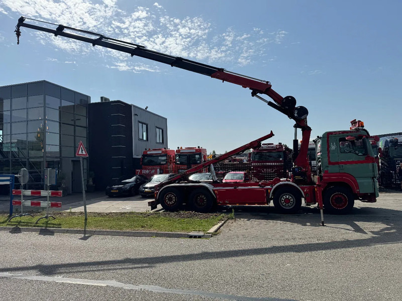 MAN TGS 35.480 8X4 HMF 2420 K5 + HMF ABLE + REMOTE CONTROL - Lastbil med kabelsystem, Kranbil: bild 3 MAN TGS 35.480 8X4 HMF 2420 K5 + HMF ABLE + REMOTE CONTROL - Lastbil med kabelsystem, Kranbil: bild 3