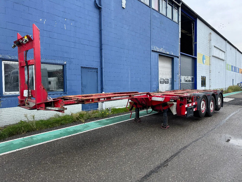 Pacton T3 010 MULTICHASSIS DISC BRAKES SAF AXLES 2X LIFT AXLE - Containerbil/ Växelflak semitrailer: bild 1 Pacton T3 010 MULTICHASSIS DISC BRAKES SAF AXLES 2X LIFT AXLE - Containerbil/ Växelflak semitrailer: bild 1