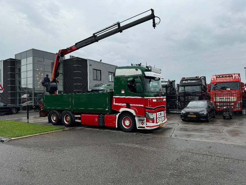 Renault T HIGH 520 6X2 EURO 6 + PALFINGER PK16002 ROTOR FUNCTION - Flakbil, Kranbil: bild 5 Renault T HIGH 520 6X2 EURO 6 + PALFINGER PK16002 ROTOR FUNCTION - Flakbil, Kranbil: bild 5