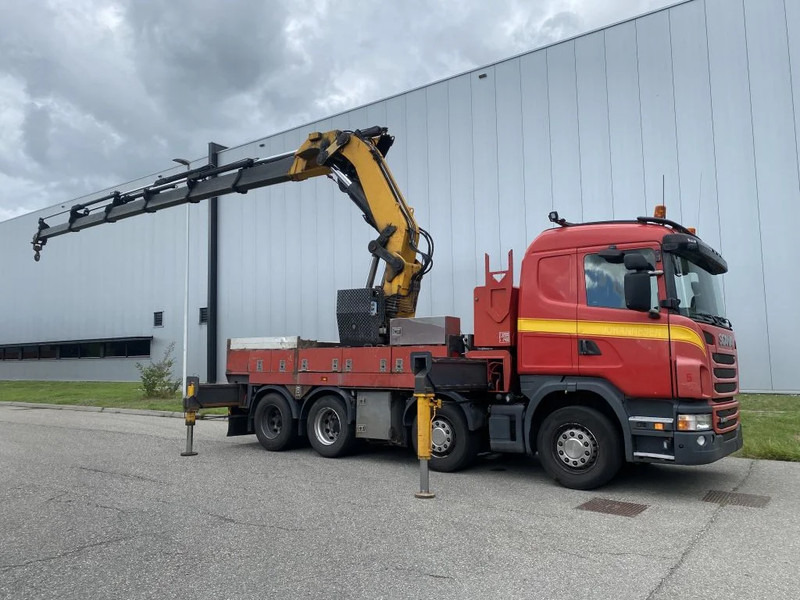 Scania G480 8X4 + EFFER 1250 6S + REMOTE + WINCH - 6+3 EXTENSIONS - Kranbil: bild 1 Scania G480 8X4 + EFFER 1250 6S + REMOTE + WINCH - 6+3 EXTENSIONS - Kranbil: bild 1