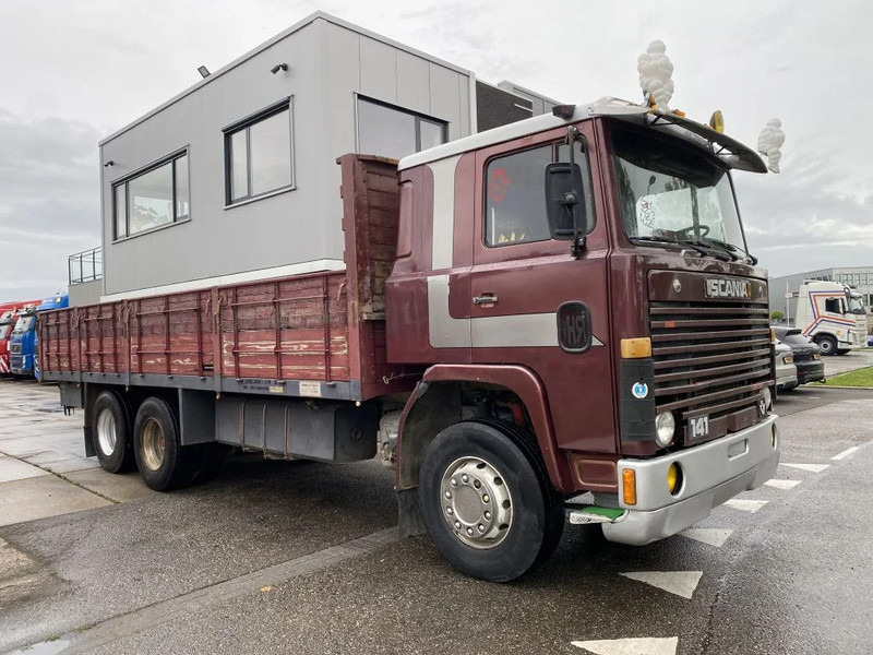 Scania LB141 V8 141 V8 - 6X2 - BOX 7,35 METER - Flakbil: bild 3 Scania LB141 V8 141 V8 - 6X2 - BOX 7,35 METER - Flakbil: bild 3