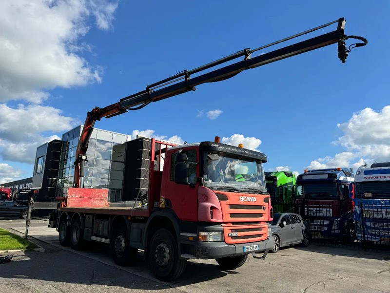 Scania P360 8X4 - EURO 5 + PALFINGER PK22002-EH + REMOTE - Flakbil, Kranbil: bild 2 Scania P360 8X4 - EURO 5 + PALFINGER PK22002-EH + REMOTE - Flakbil, Kranbil: bild 2