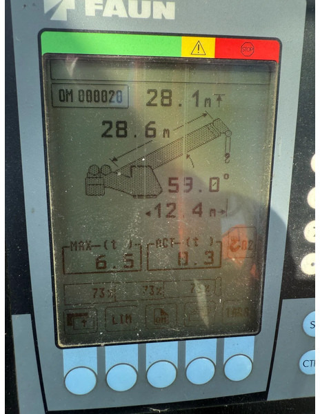 Kranbil Scania P380 8X4 + FAUN HK40 + FLYJIB + BALLASTBL. 6,9 TON - 4.305 HOURS: bild 18 Kranbil Scania P380 8X4 + FAUN HK40 + FLYJIB + BALLASTBL. 6,9 TON - 4.305 HOURS: bild 18