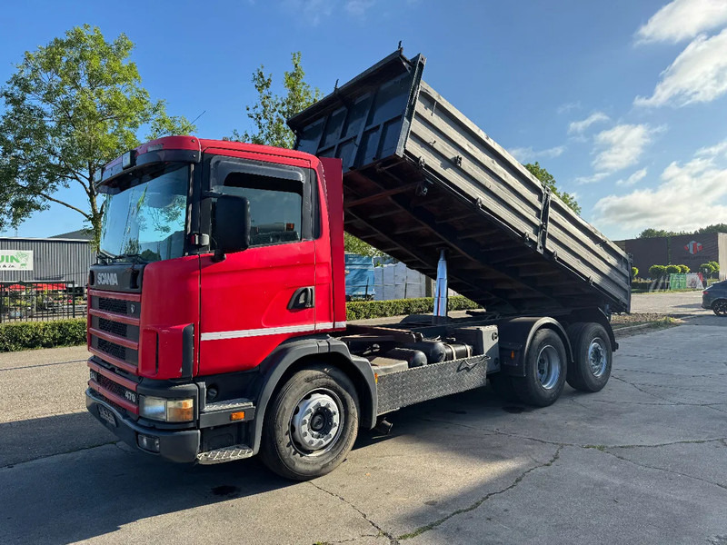 Scania R124-470 6X2 KIPPER EURO 3 - Tippbil lastbil: bild 1 Scania R124-470 6X2 KIPPER EURO 3 - Tippbil lastbil: bild 1