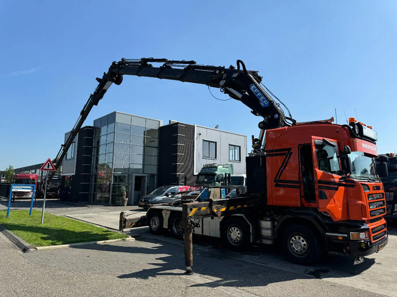 Scania R560 V8 8X2 + EFFER CRANE 1550 6S + FLYJIP 6XHYDR + REMOTE + WINCH - Kranbil: bild 4 Scania R560 V8 8X2 + EFFER CRANE 1550 6S + FLYJIP 6XHYDR + REMOTE + WINCH - Kranbil: bild 4