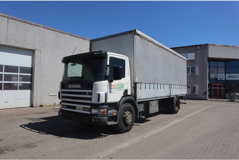 Scania P 94-230 Curtainsider/Plane/Gardin - Kapellbil: bild 1 Scania P 94-230 Curtainsider/Plane/Gardin - Kapellbil: bild 1