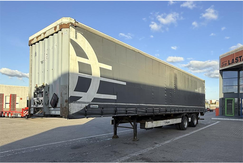 Krone 2 Aks. Gardin - Semitrailer: bild 1 Krone 2 Aks. Gardin - Semitrailer: bild 1