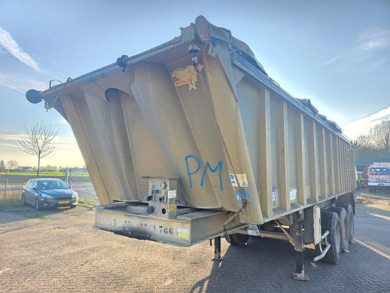 Benalu C34 - SMB - DRUM - Steelspring - Tippbil semitrailer: bild 1 Benalu C34 - SMB - DRUM - Steelspring - Tippbil semitrailer: bild 1