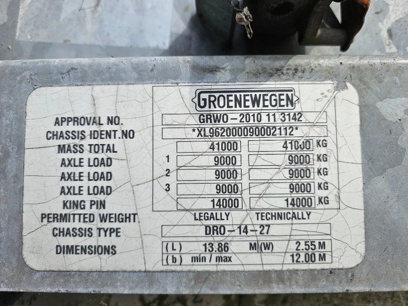 Groenewegen SAF - DISC - DRO-14-27 - Flaktrailer: bild 3 Groenewegen SAF - DISC - DRO-14-27 - Flaktrailer: bild 3