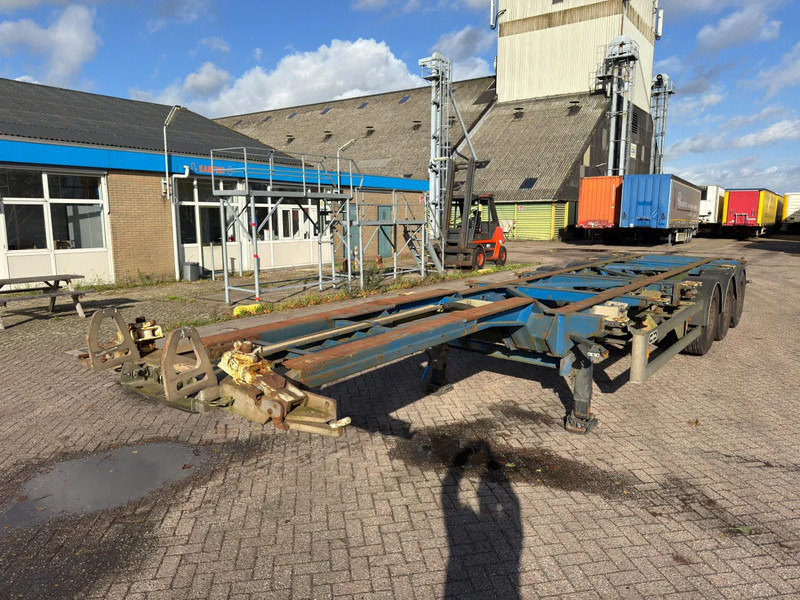 Van Hool 3B2018 - 45FT HC - 40FT HC - 2x 20FT HC - Chassi semitrailer: bild 1 Van Hool 3B2018 - 45FT HC - 40FT HC - 2x 20FT HC - Chassi semitrailer: bild 1