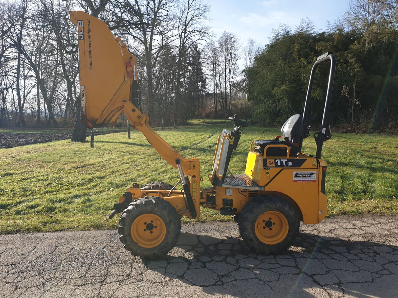 JCB 1T-2S5 - Minitippbil: bild 1 JCB 1T-2S5 - Minitippbil: bild 1