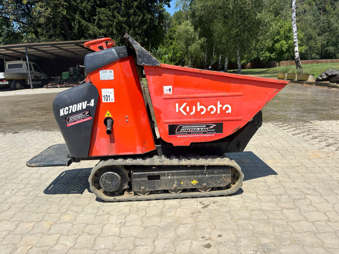 KUBOTA KC 70 - Minitippbil: bild 1 KUBOTA KC 70 - Minitippbil: bild 1