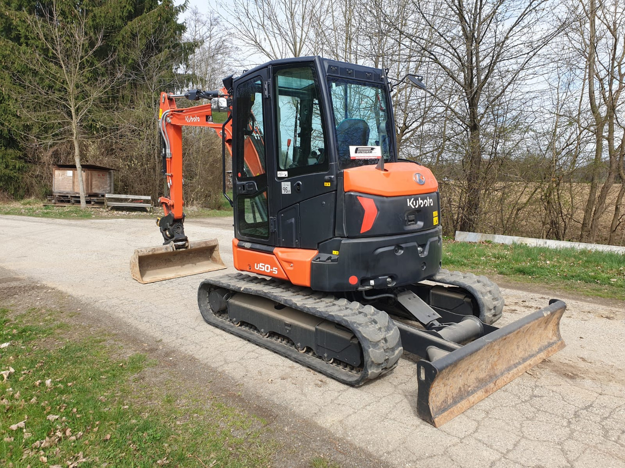 KUBOTA U 50-5 - Minigrävmaskin: bild 5 KUBOTA U 50-5 - Minigrävmaskin: bild 5