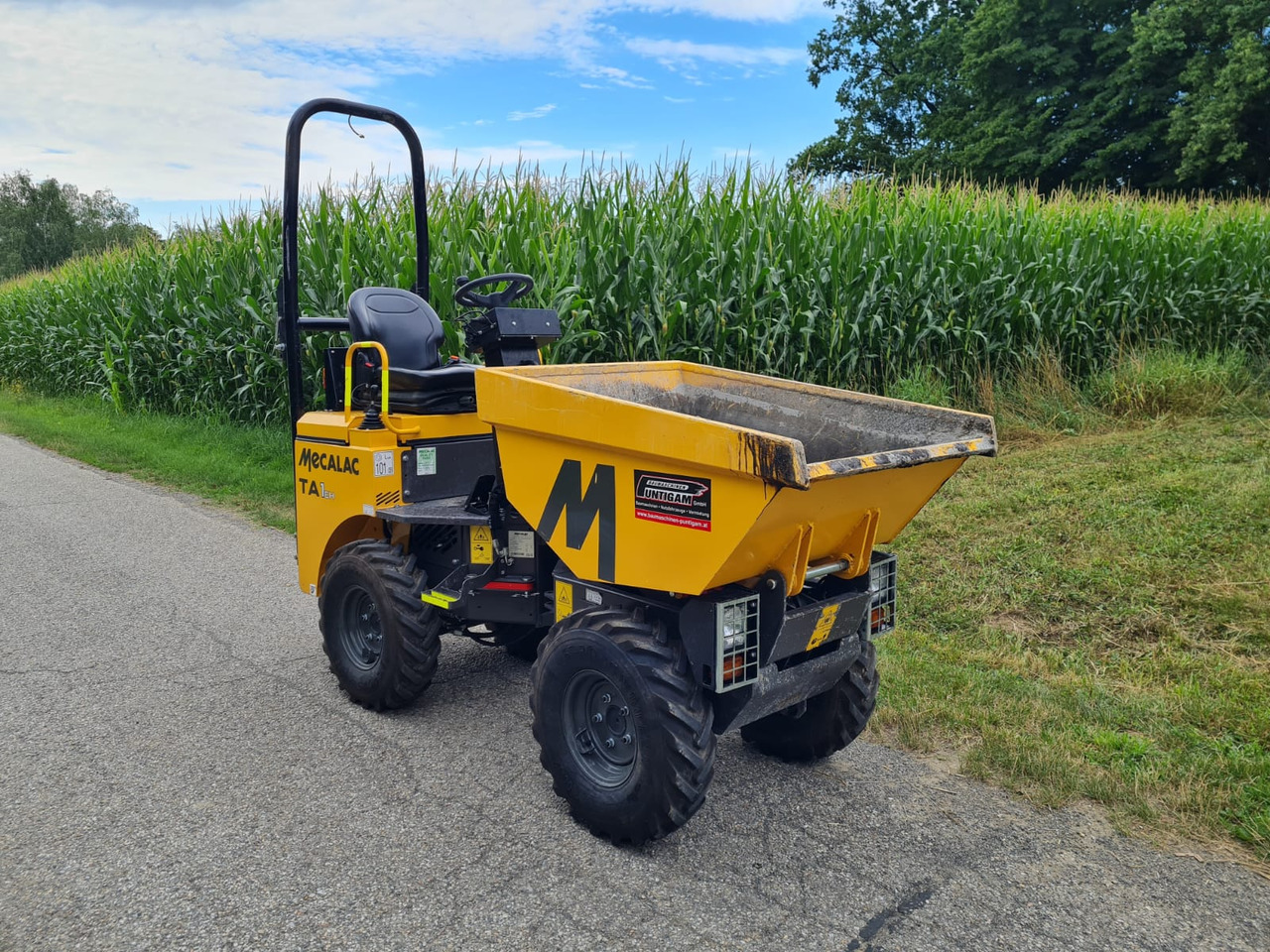 MECALAC TA 1 eh - Minitippbil: bild 4 MECALAC TA 1 eh - Minitippbil: bild 4