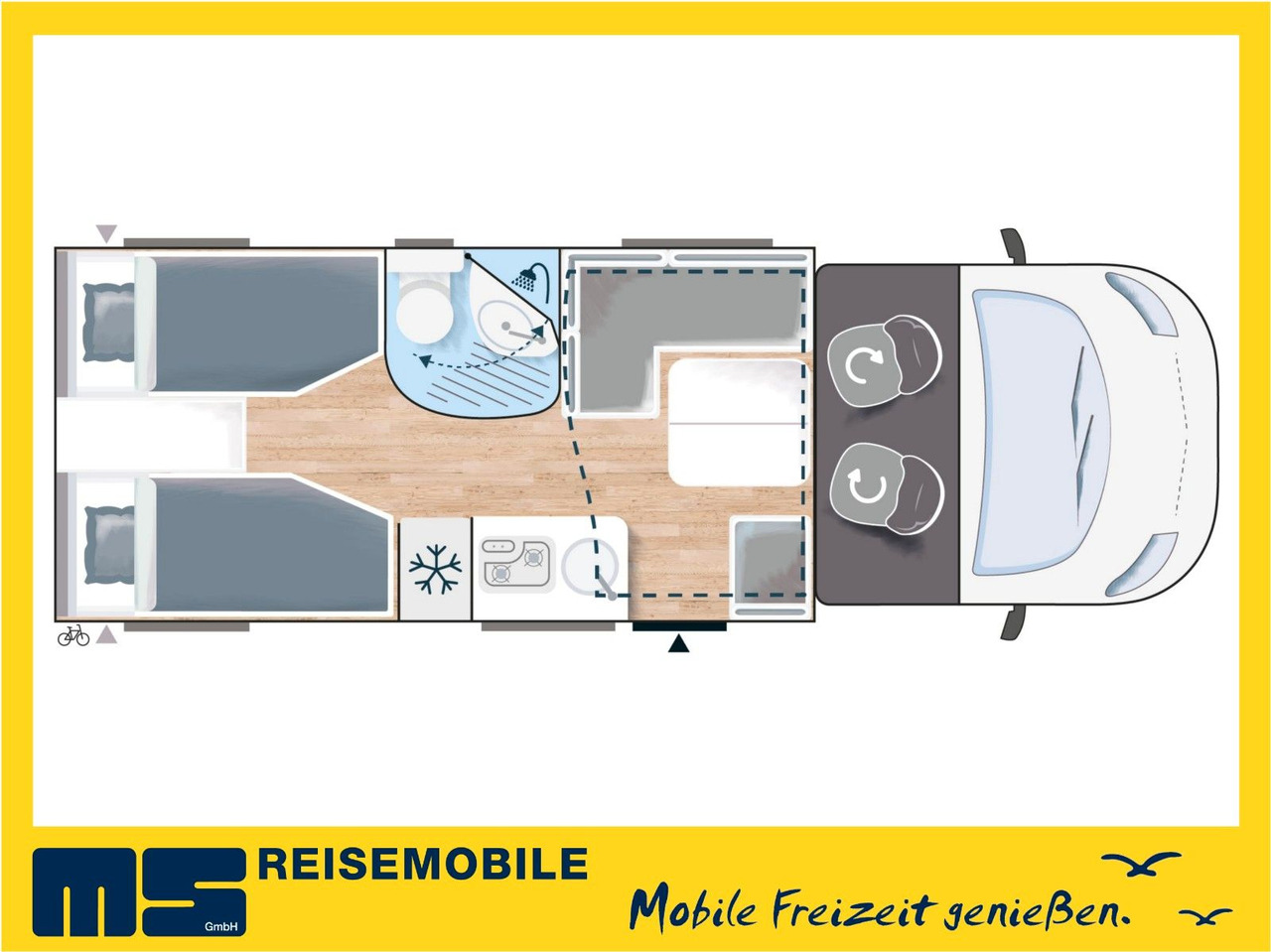 Chausson 627 GA TITANIUM -PREMIUM /EINZELBETTEN & HUBBETT - Halvintegrerad husbil: bild 2 Chausson 627 GA TITANIUM -PREMIUM /EINZELBETTEN & HUBBETT - Halvintegrerad husbil: bild 2
